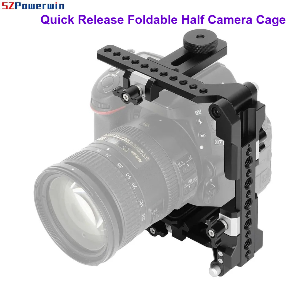 Camera Cage Baseplate - Gabbia per fotocamera pieghevole a sgancio