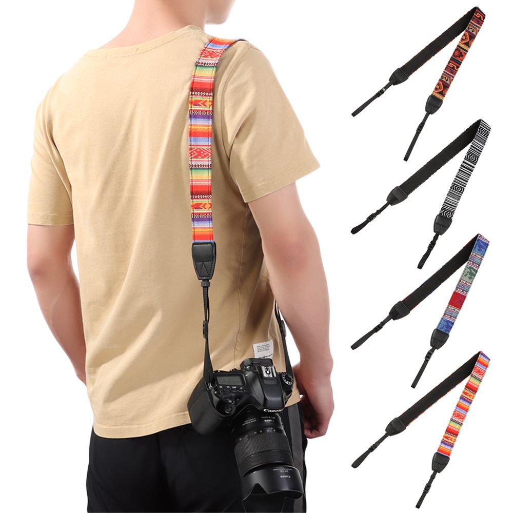 Camera Strap Leather - Cinghia per Fotocamera SLR in Pelle