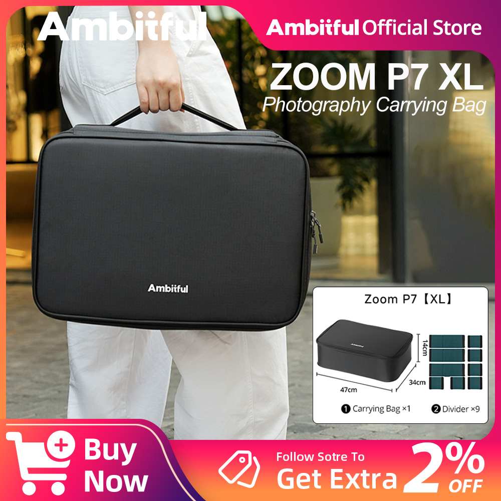 Photography Zoom - Ambitful ZOOM P7II XL Borsa da
