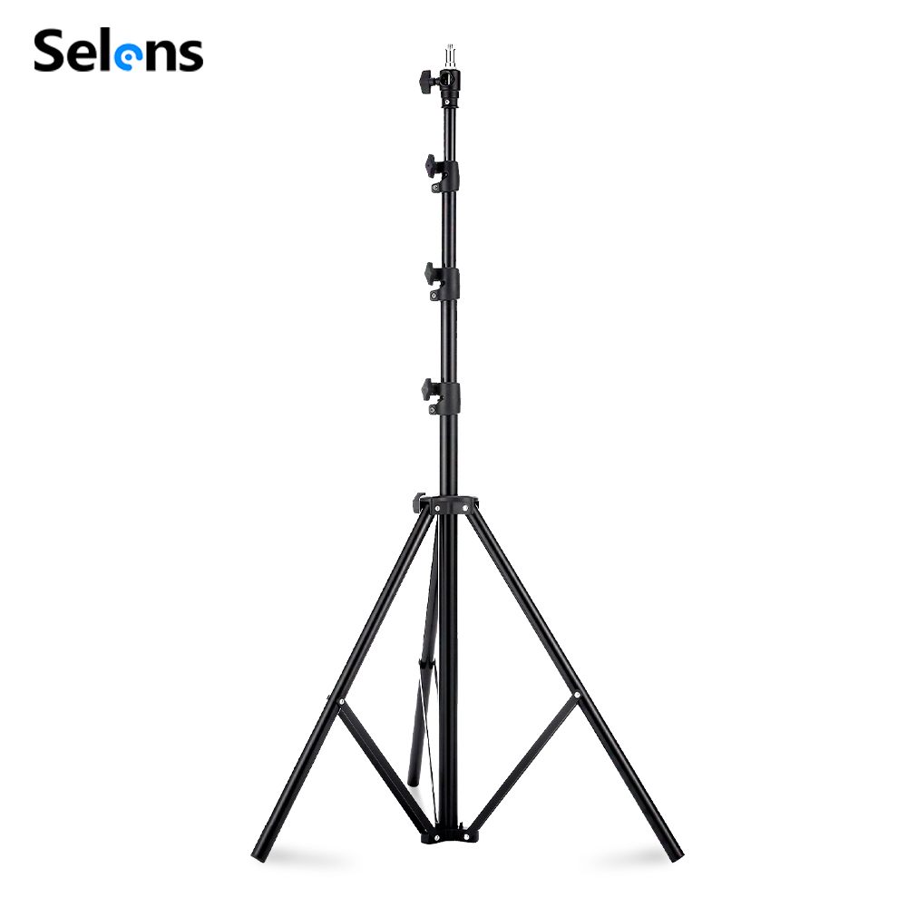 Photography Darkroom - Selens Stativo con Cuscino d'Aria 2.2~3.95m