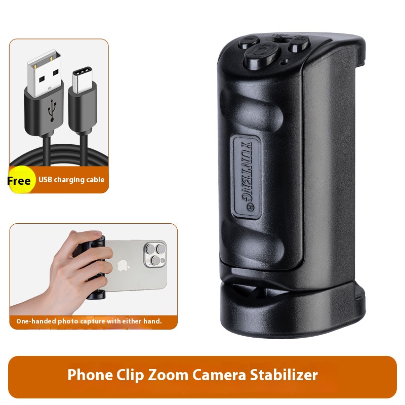 Photography Zoom - Stabilizzatore portatile con impugnatura stabile per