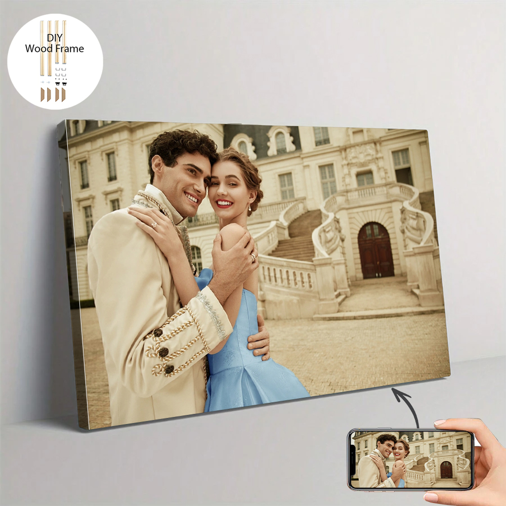Photography Poster - 1 foto personalizzata con cornice fai-da-te