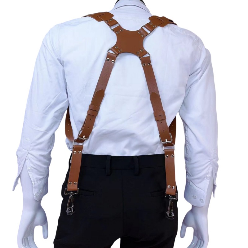 Camera Strap Leather - Tracolla Regolabile in Pelle per Fotocamera