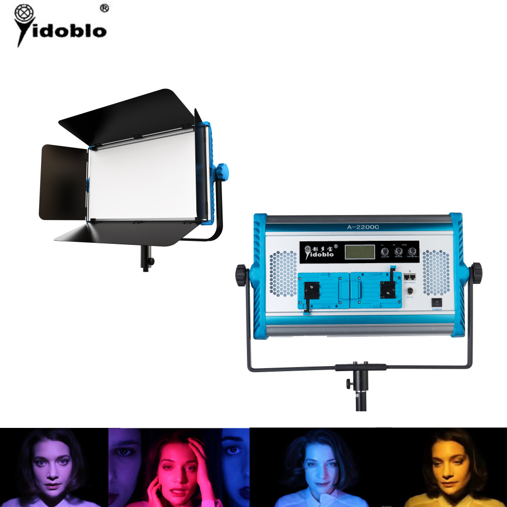 Video Led Light Panel - Yidoblo RGBW LED 140W Kit pannello