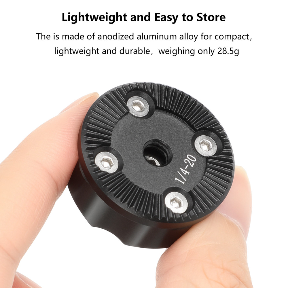 Camera Cage Baseplate - Adattatore standard ARRI con attacco a