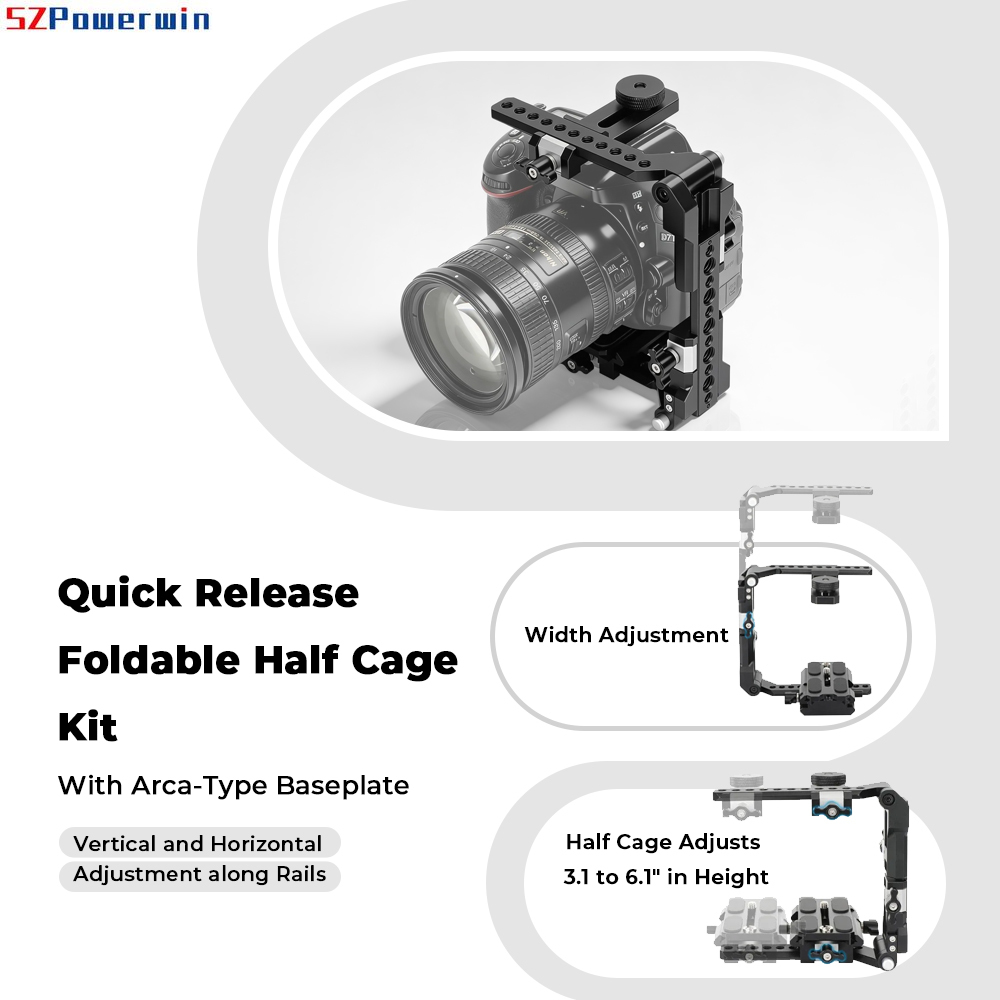 Gabbia per fotocamera pieghevo - Camera Cage Baseplate recensione e prezzo