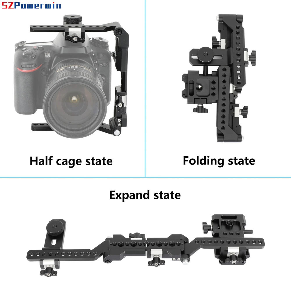 Gabbia per fotocamera pieghevo - Camera Cage Baseplate recensione e prezzo