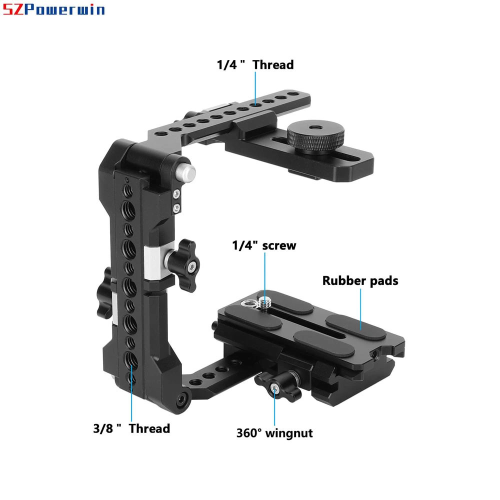 Gabbia per fotocamera pieghevo - Camera Cage Baseplate recensione e prezzo