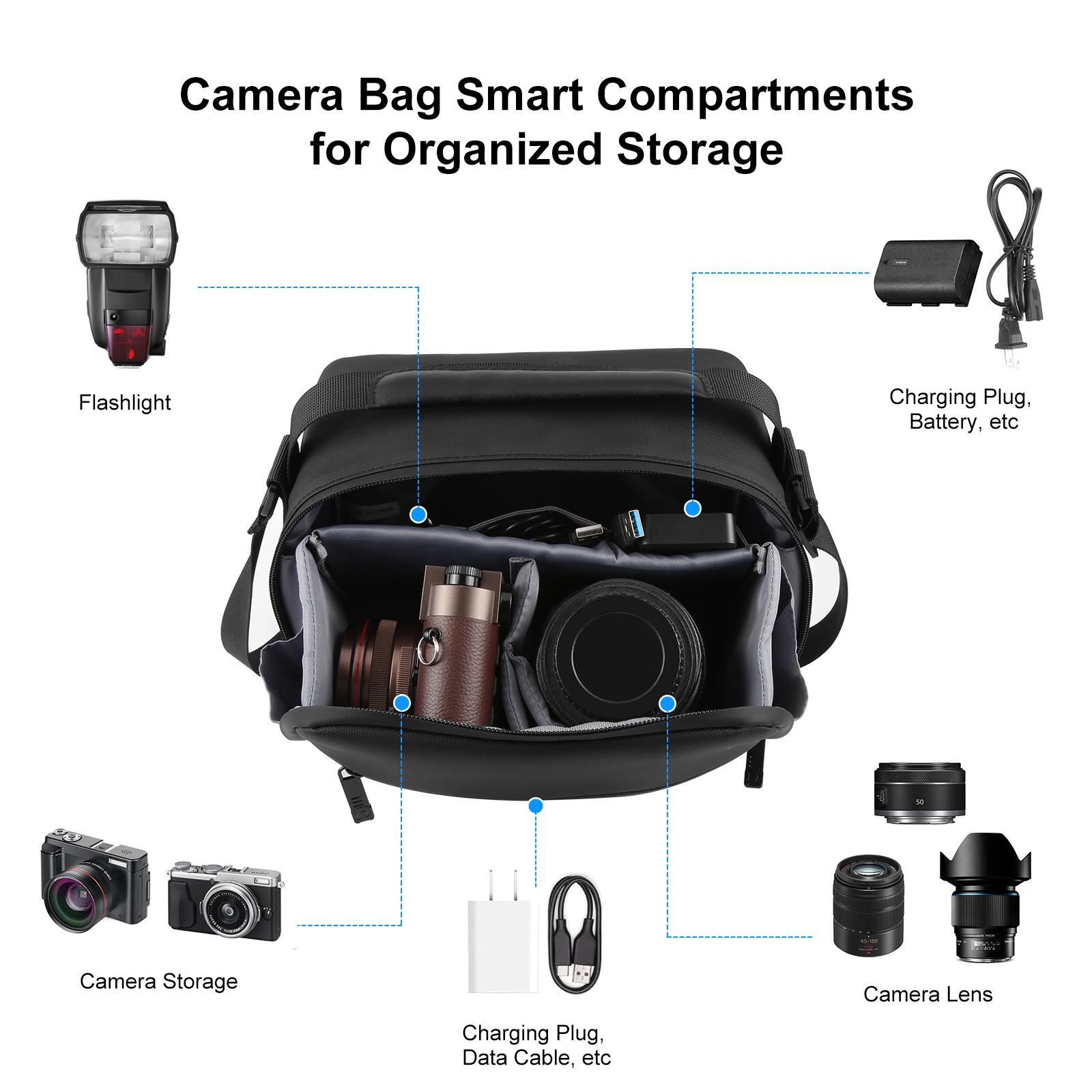 PULUZ Borsa a tracolla a traco - Photography Camera recensione e prezzo