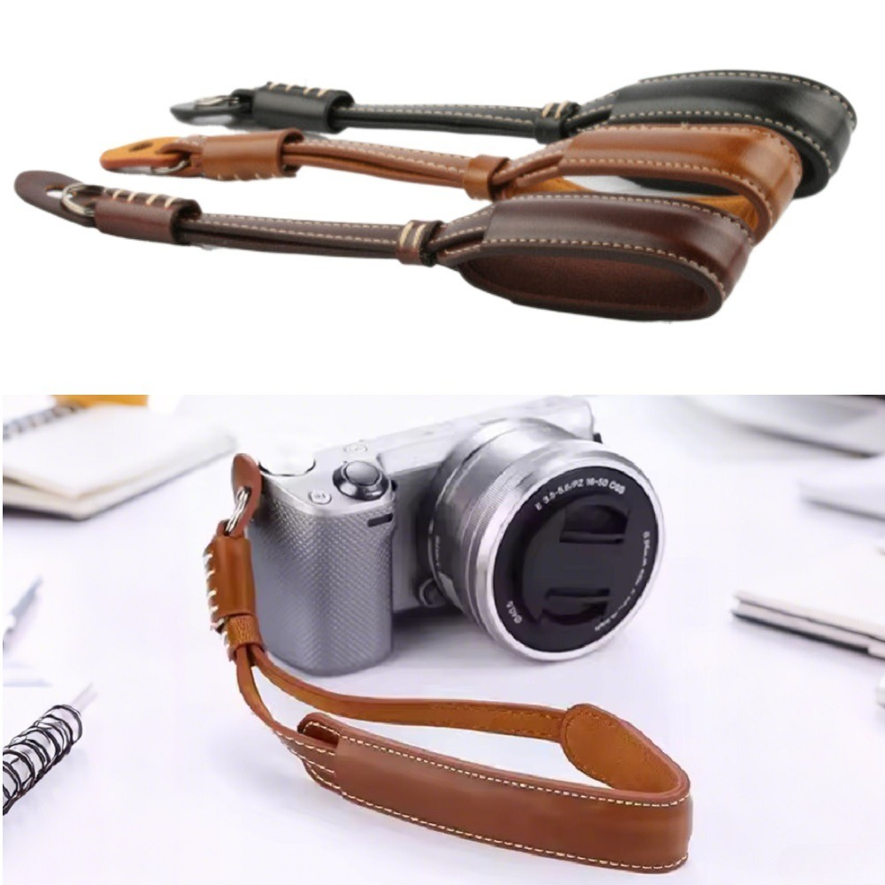 Cinturino da polso per fotocam - Camera Strap Leather recensione e prezzo