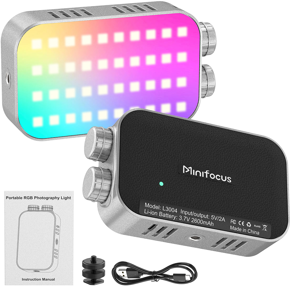 Luce LED RGB portatile Pocket  - Video Led Light Panel recensione e prezzo