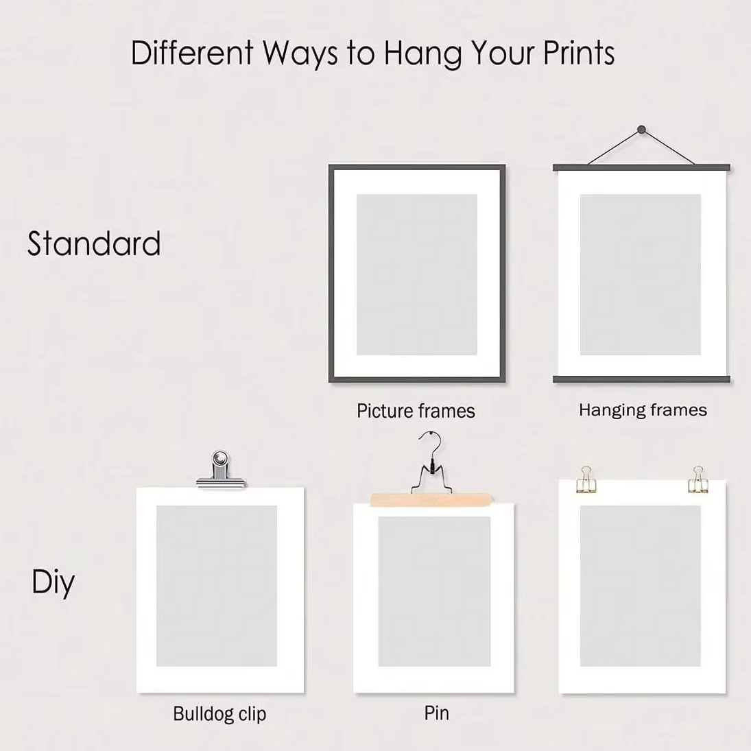 Set di 6 Stampe su Tela Person - Photography Poster recensione e prezzo