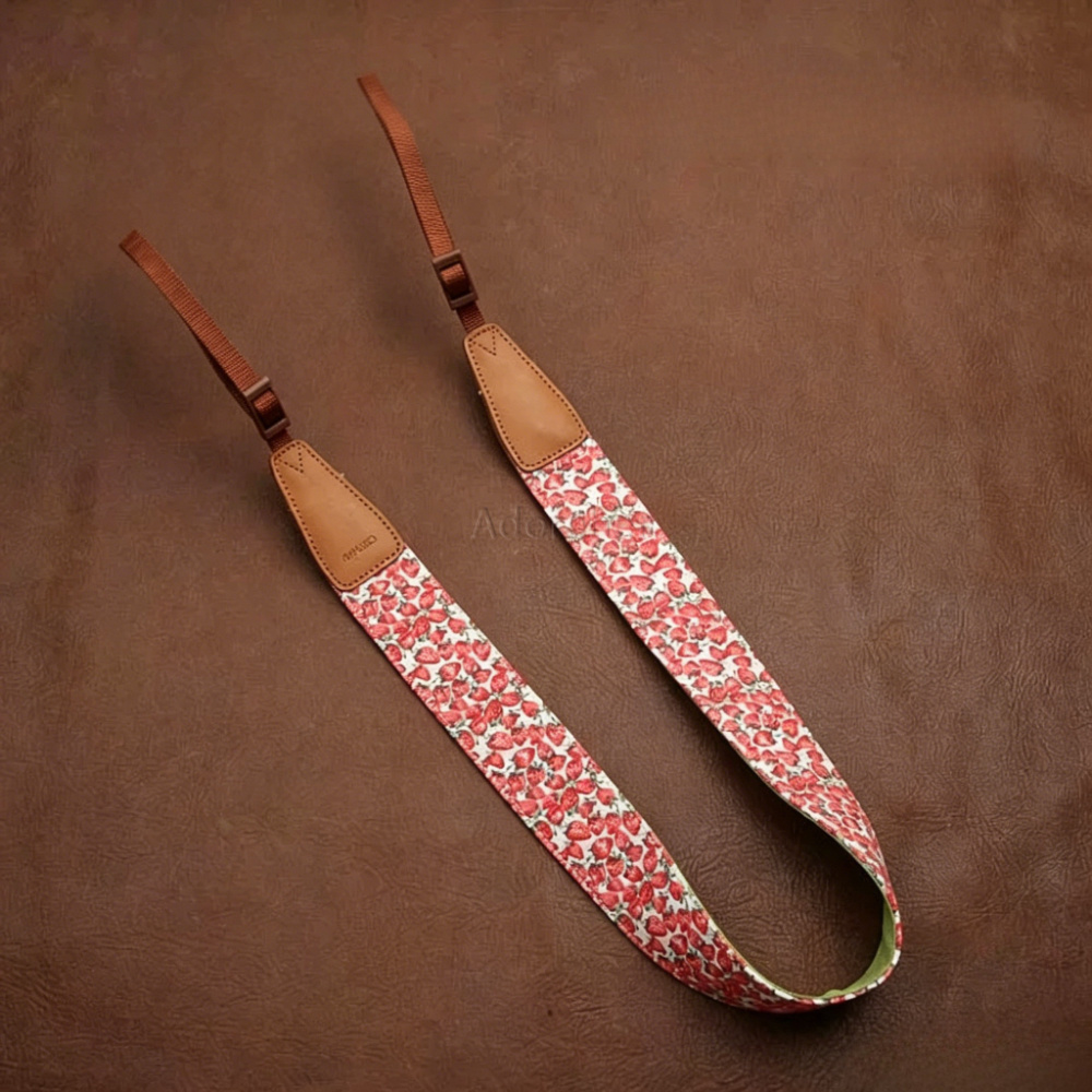 Cinghia per Fotocamera in Vera - Camera Strap Leather recensione e prezzo