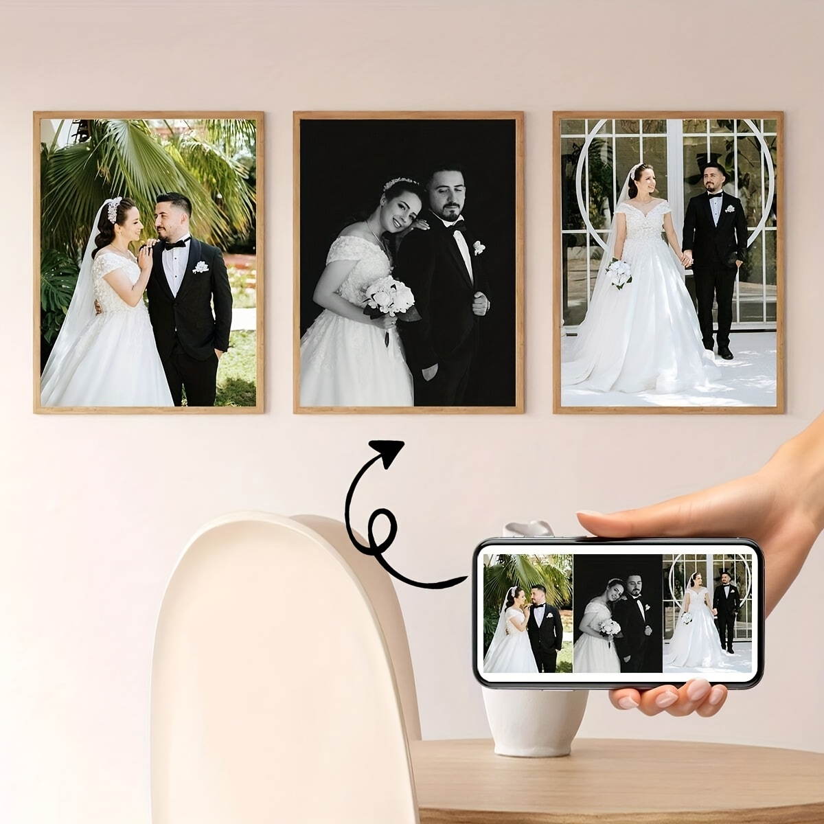 3 pezzi/set poster su tela qua - Photography Gallery recensione e prezzo