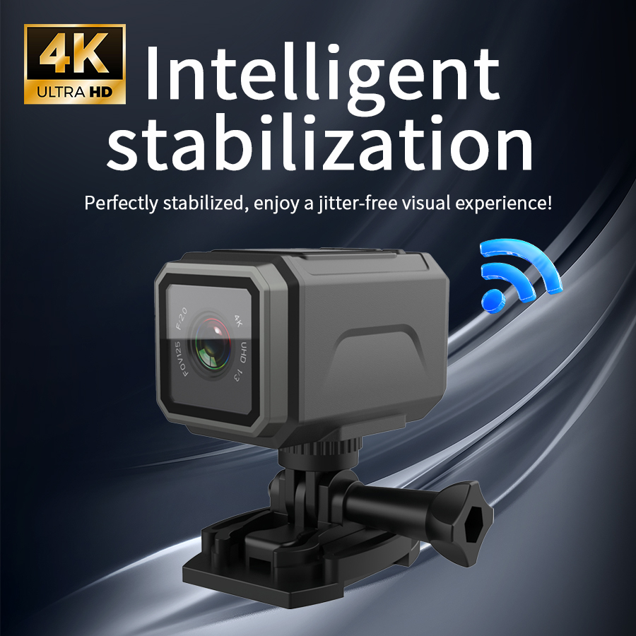 Telecamera d'azione 4K EIS 125 - Photography Date recensione e prezzo
