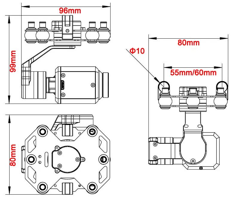 Gimbal Tarot TL3T20 a 3 Assi c - Photography Camera recensione e prezzo